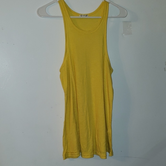 Bright Yellow - •FP Intimately• | Ribbed Tank - Picture 1 of 8
